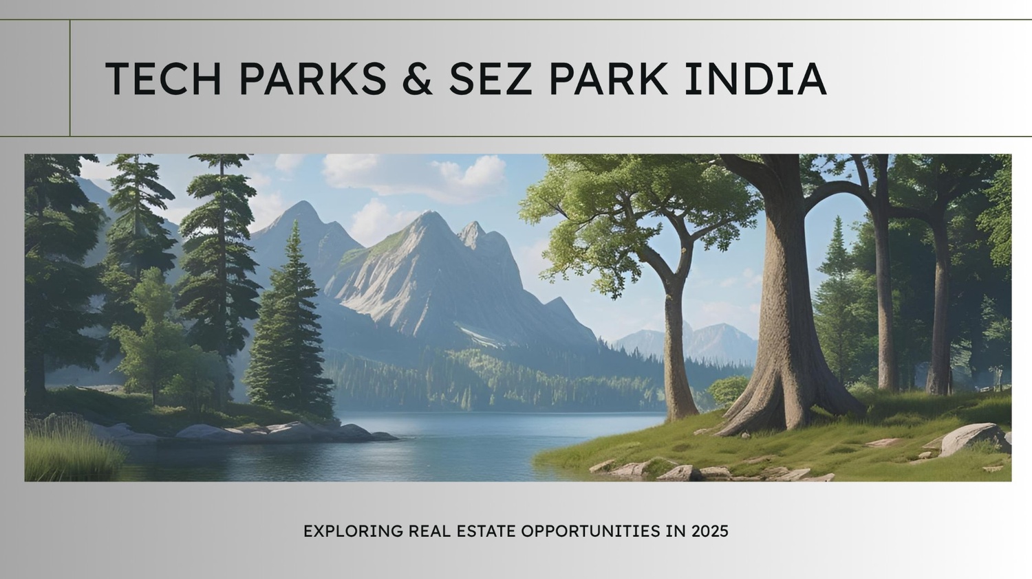 Tech Parks and SEZ Expansion: Where Real Estate Will Boom Next?